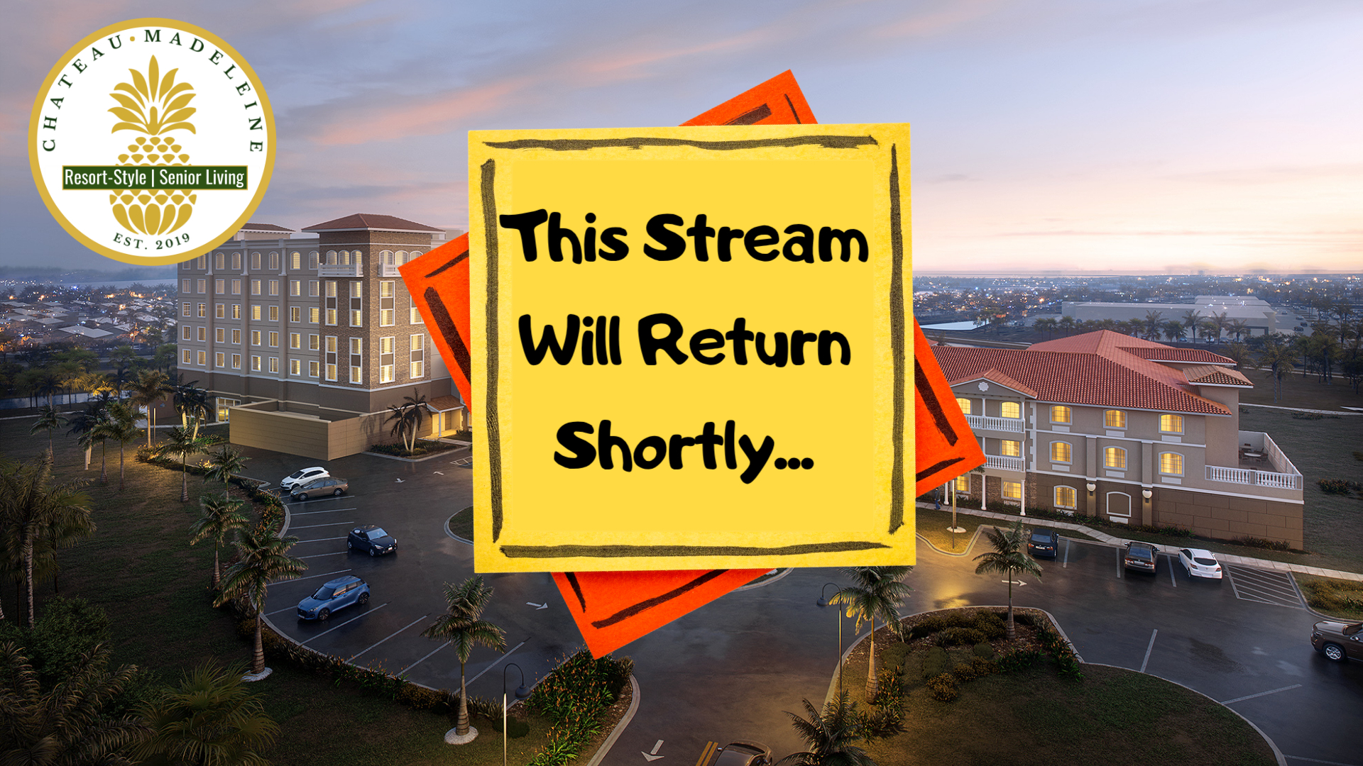 This stream will return shortly